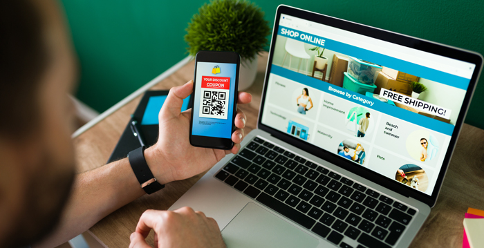 Creative Professional Designing a Website Interface