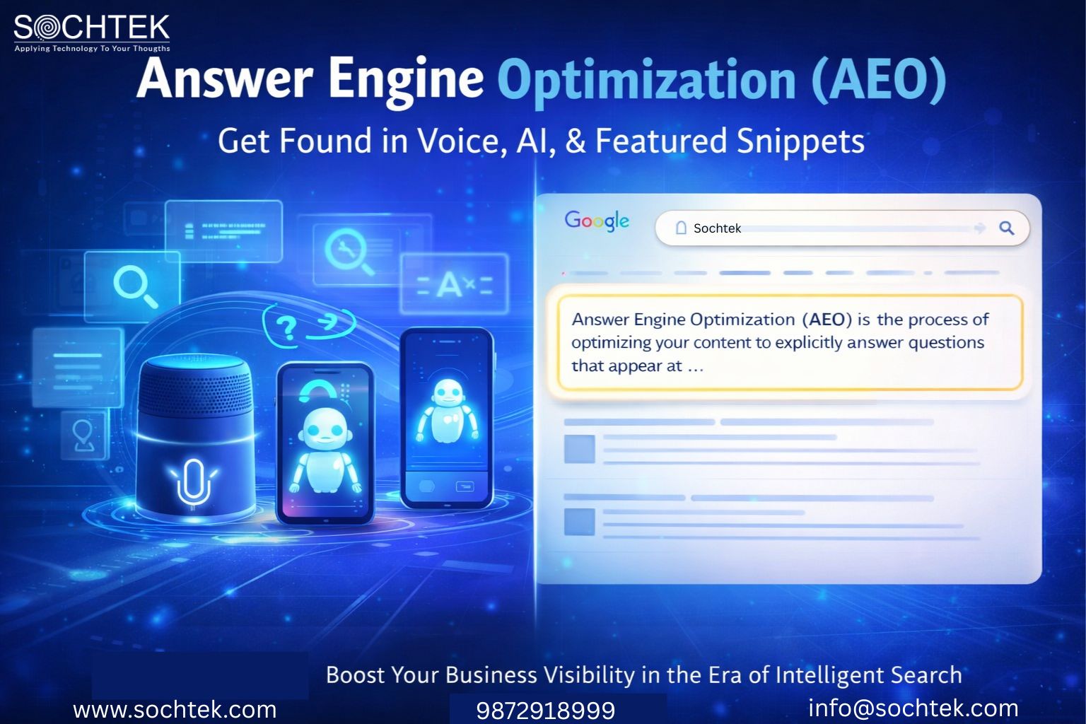 Answer Engine Optimization for AI platforms and voice assistants
